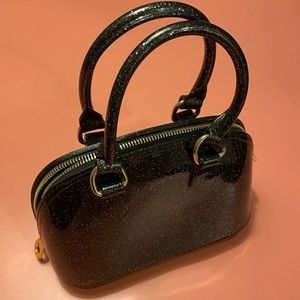 Sparkle glittery jelly mini bag